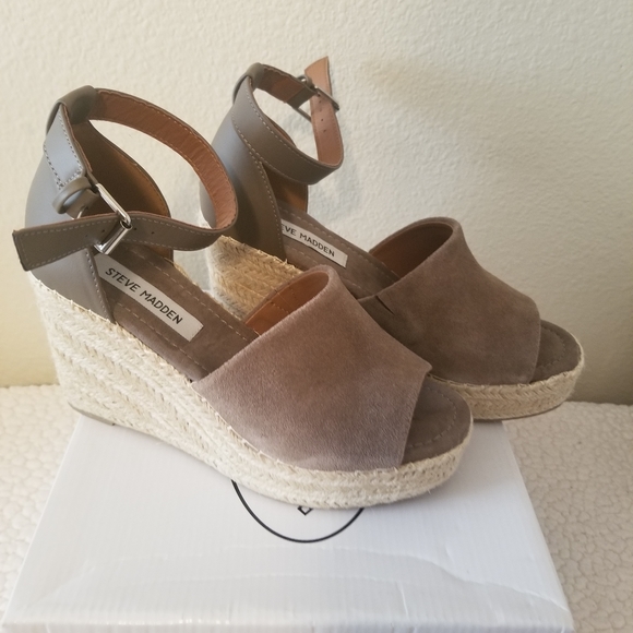 Steve Madden Shoes - 🌸Steve Madden Espadrilles Taupe/Brown-ish.